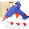 Glue Gun, Mini Hot Glue Gun Kit with 30 Glue Sticks for School Crafts DIY Arts Quick Home Repairs, 20W (Blue)